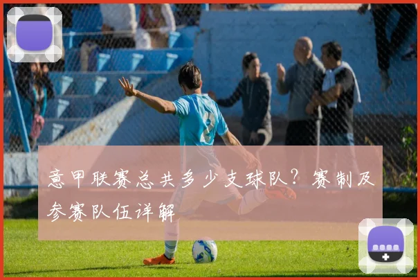 意甲联赛总共多少支球队？赛制及参赛队伍详解